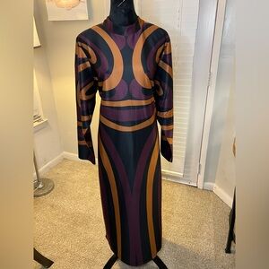 Ashley Stewart Contemporary Long Sleeve Dress